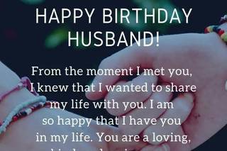 birthday wishes for your husband