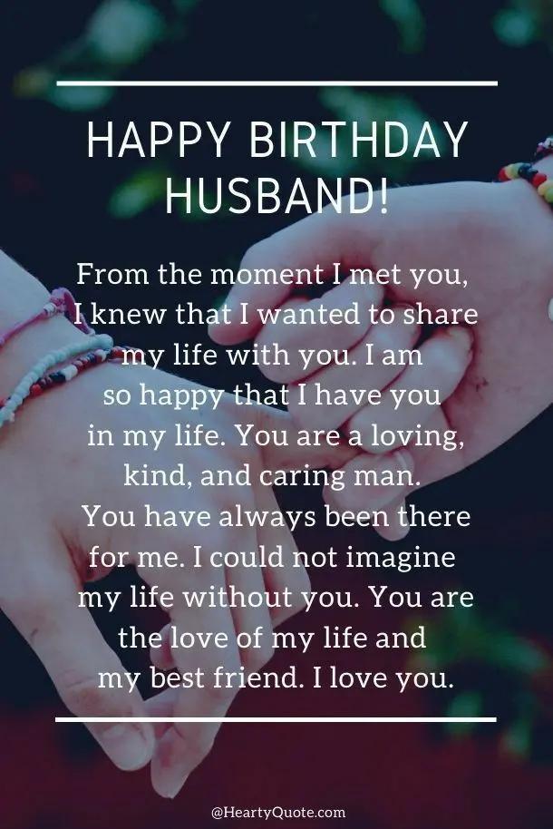 birthday wishes for your husband