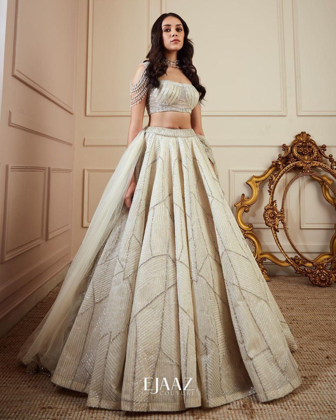 Buy Silver Readymade Designer Wedding Wear Lehenga Choli | Wedding Lehenga  Choli