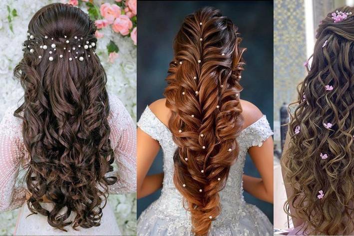 61+ Wedding Hair Style for Indian Girls