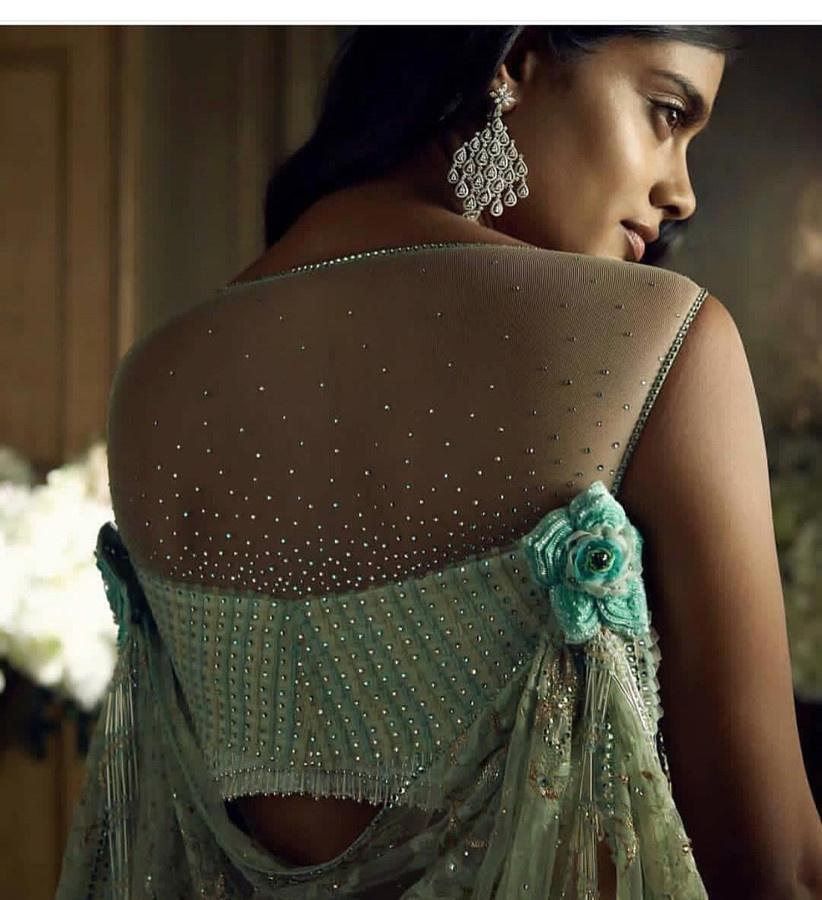 Pin by Aditi on suit back | Backless dress, Dress, Hair styles