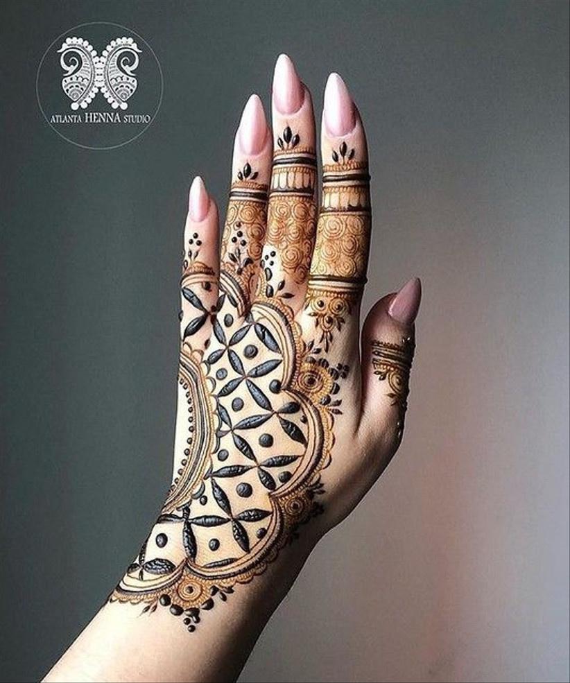 Simple Mehndi Designs Styles Easy and New Arabic Front Hand in 2023