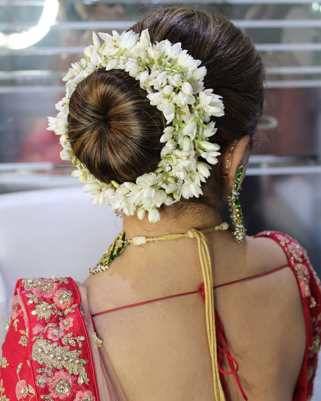 40 Gorgeous Floral Buns that Are Perfect for Your Bridal Hairstyle  Inspiration  SetMyWed