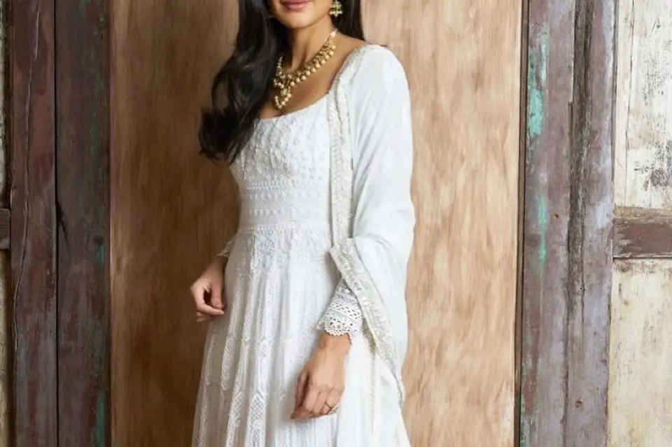 georgette Fancy Designer Anarkali Suit, Dry clean, Pakistani at Rs 2495 in  Surat