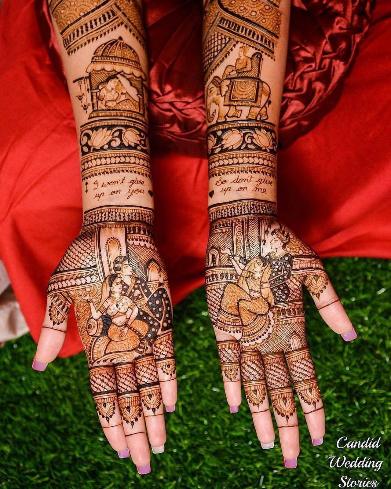 31 Stunning Mehndi Designs For Bride's Sister - 2023 | Fabbon