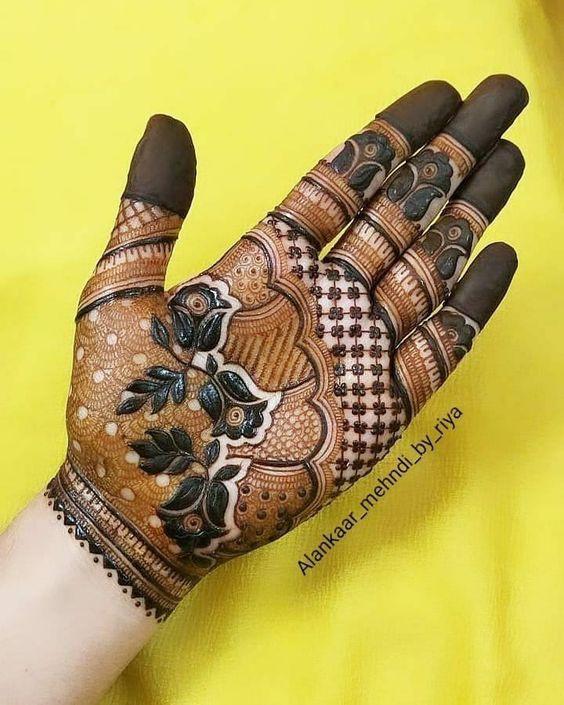 Cute Dashing Back Hand Jaal Style Mehndi Design 2016-645345353 - Witty Vows