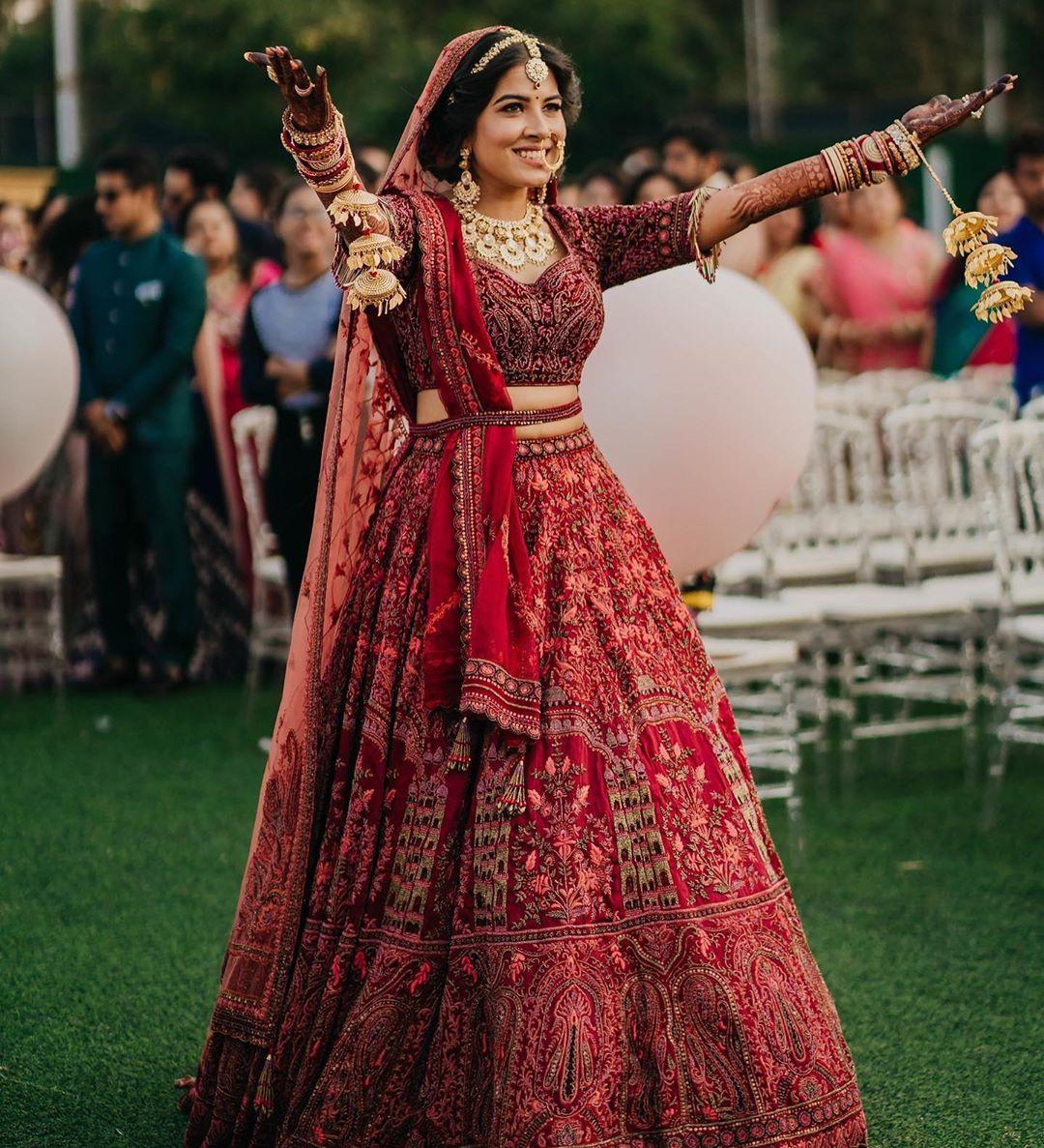 Pramukh Fashion Women's Banglori Silk Party Wear Crop-Top Lehenga (Pink,  Free Size) : Amazon.in: Clothing & Accessories