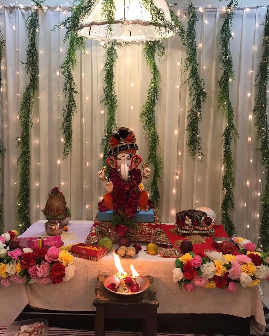 Decoration Ideas for Ganesh Chaturthi at Home
