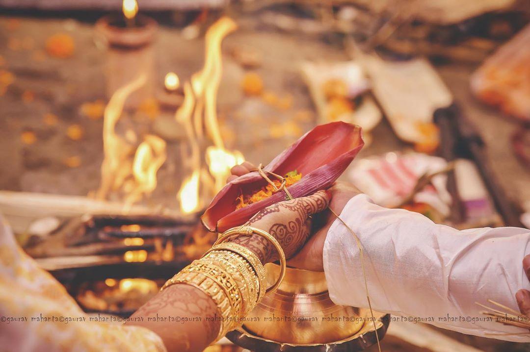 Hindu Wedding Ceremony – Wedding Day- Traditional Hindu and Assamese Style