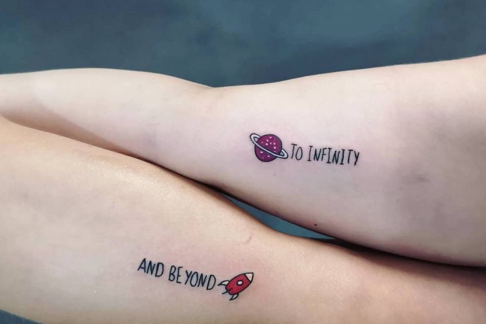 50 Matching Couple Tattoo Ideas That Will Never Lose Their Meaning   InkMatch