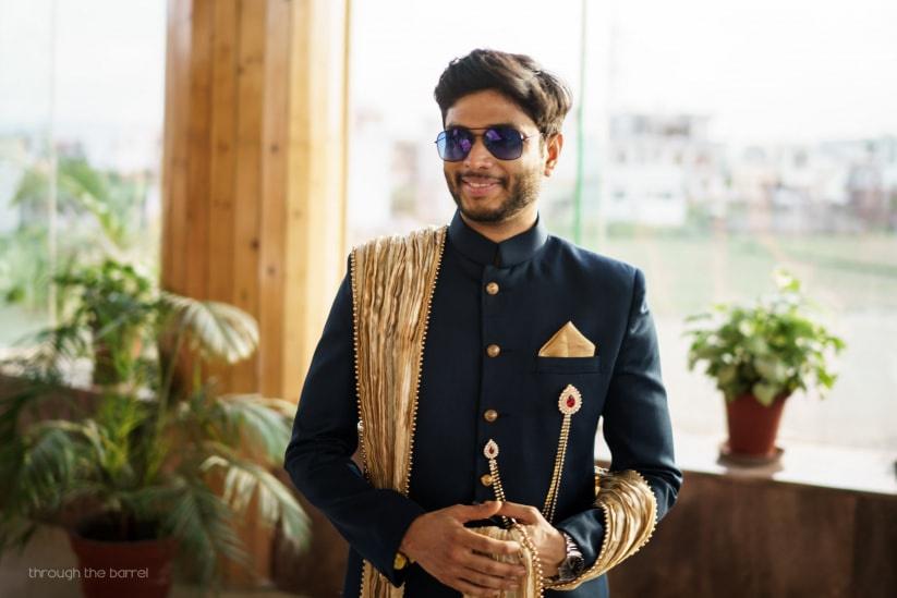 Stylish Black Color Indowestern For Wedding | Indian groom wear, Wedding dresses  men indian, Sherwani for men wedding