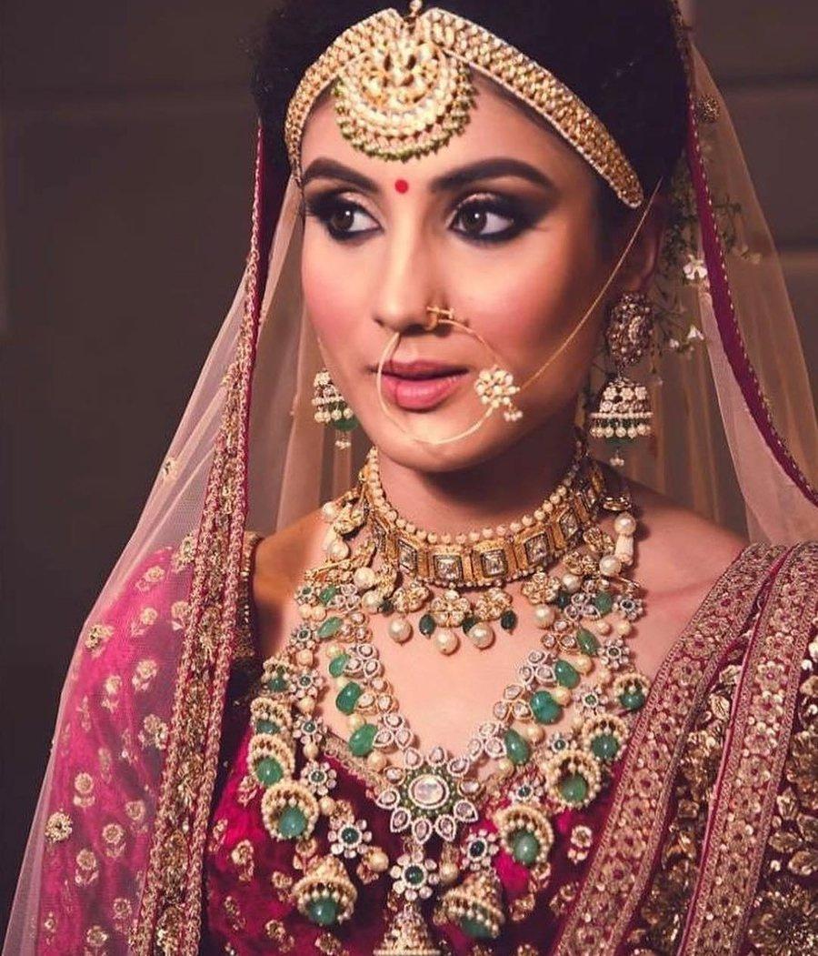 Indian Bridal Jewellery Dulhan Wedding Jewelry Set Beautiful
