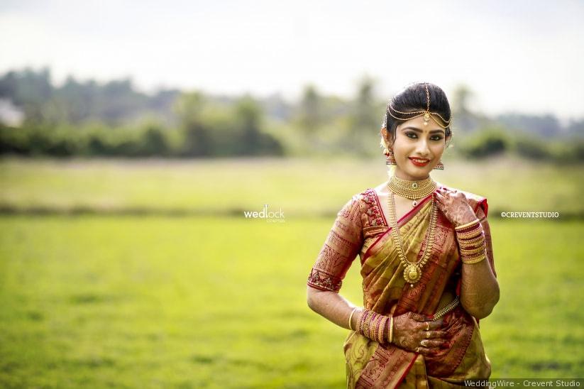 South Indian Bridal Pose