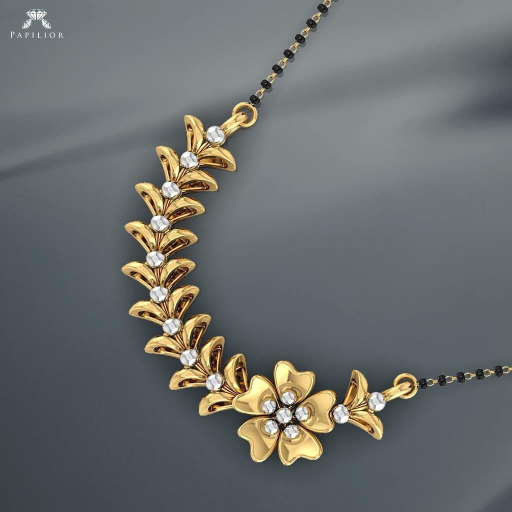 Mangalsutra Pendant Designs in Gold That You Can Wear to Work!