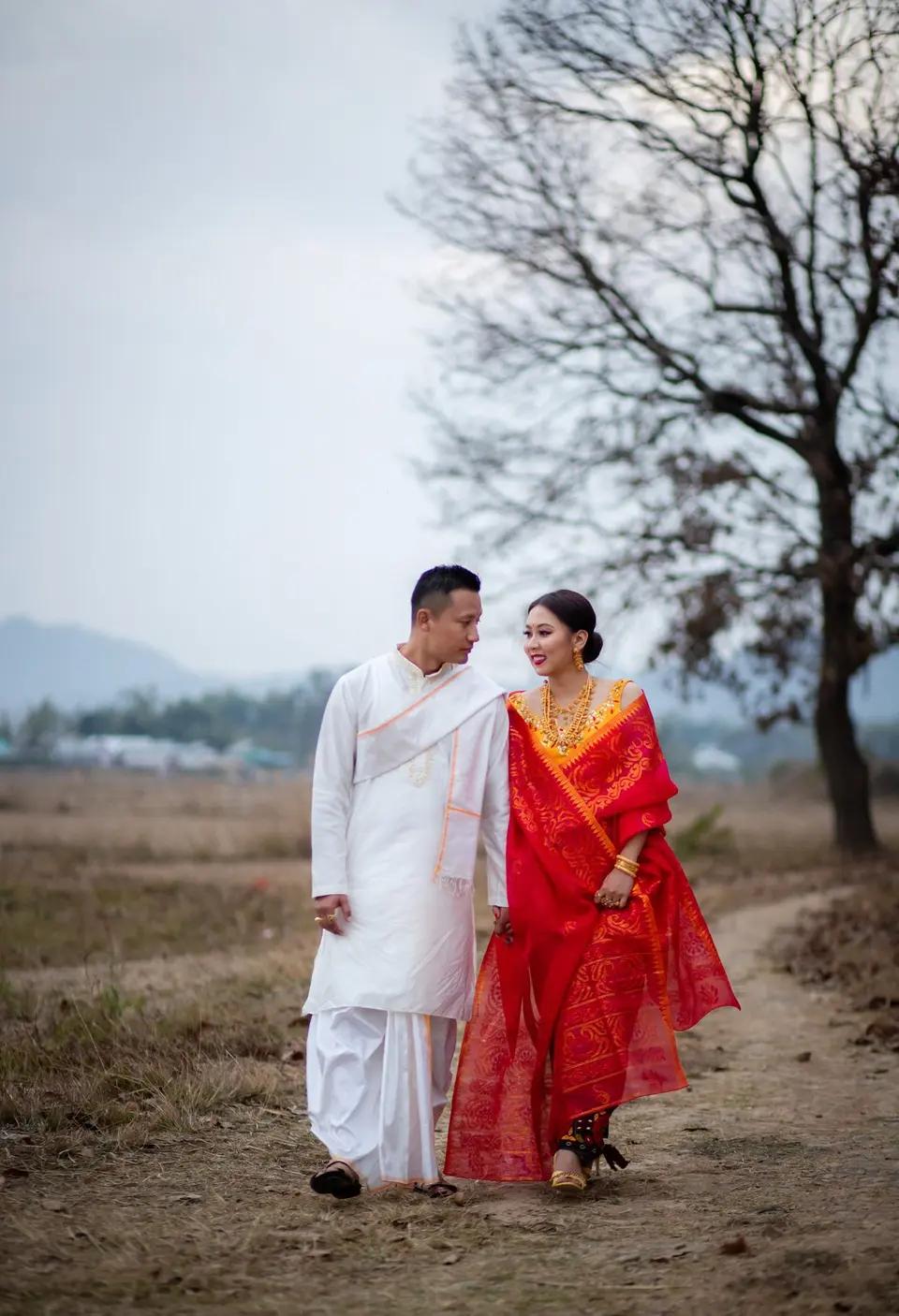 manipuri wedding photo