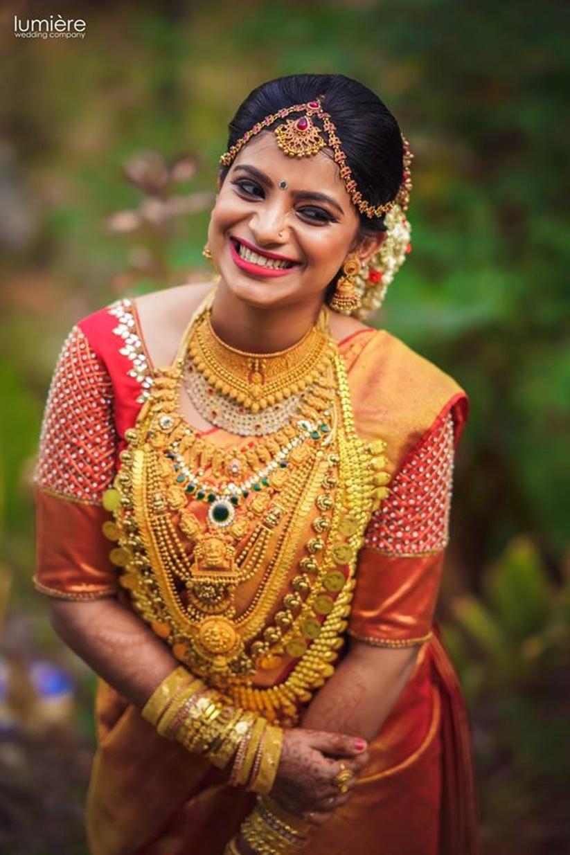 kerala hindu wedding jewellery