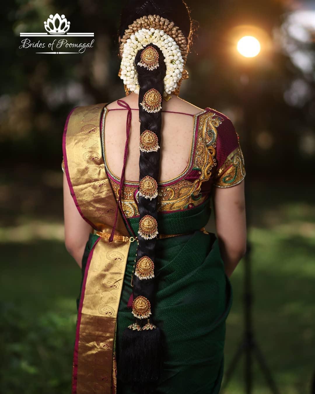 Traditional South Indian Bridal Hairstyles  K4 Fashion