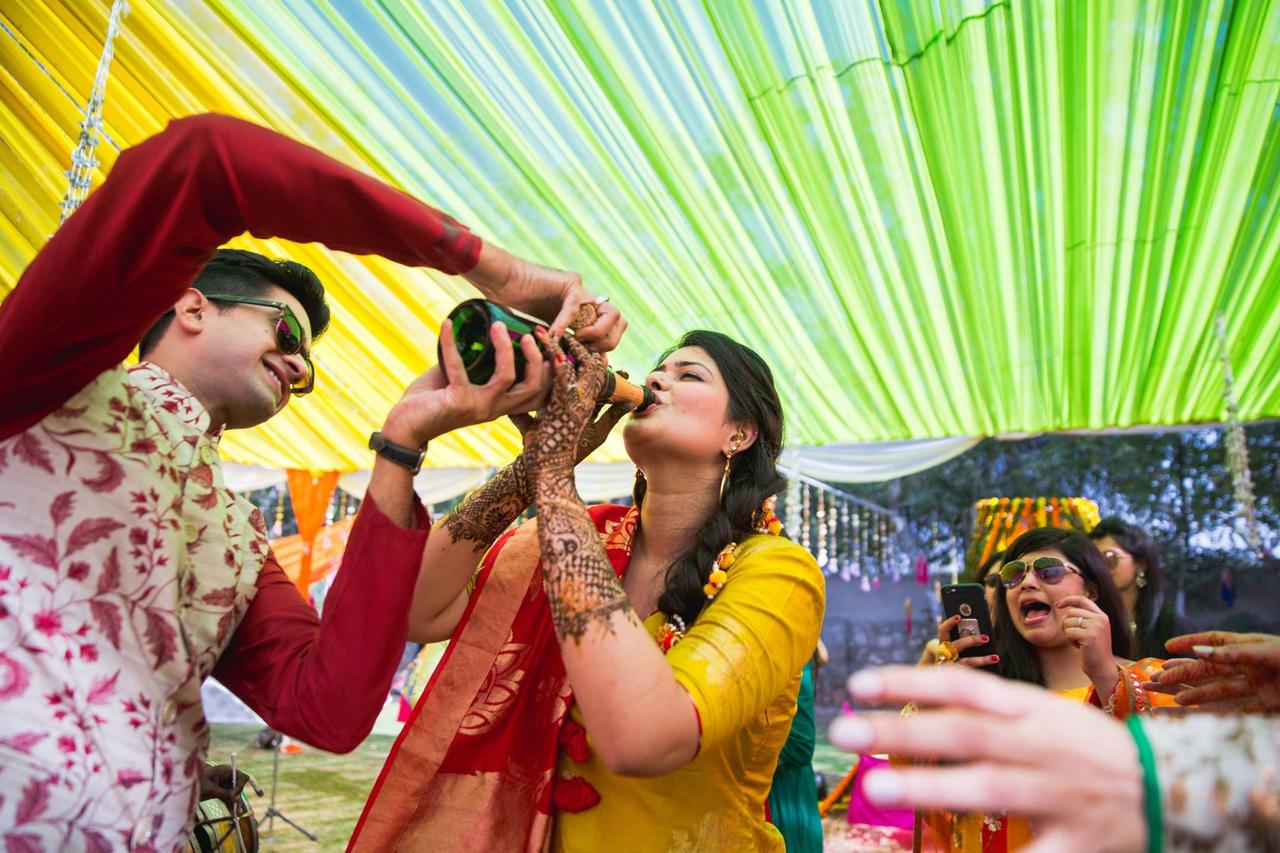 THE MEHNDI CEREMONY