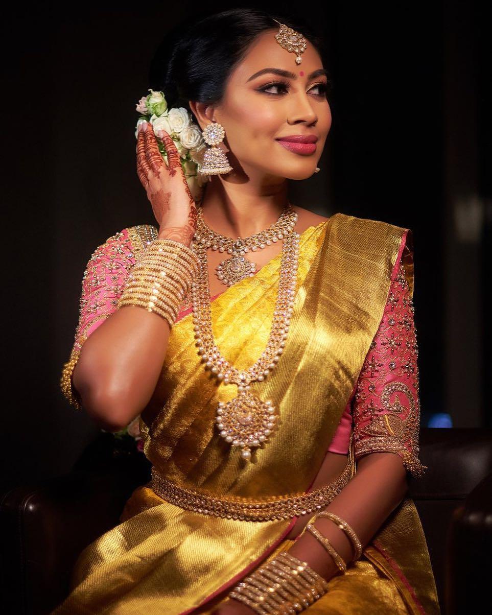 Art Silk Indian Bridal Wedding Saree at Best Price in Delhi | Admix Retail