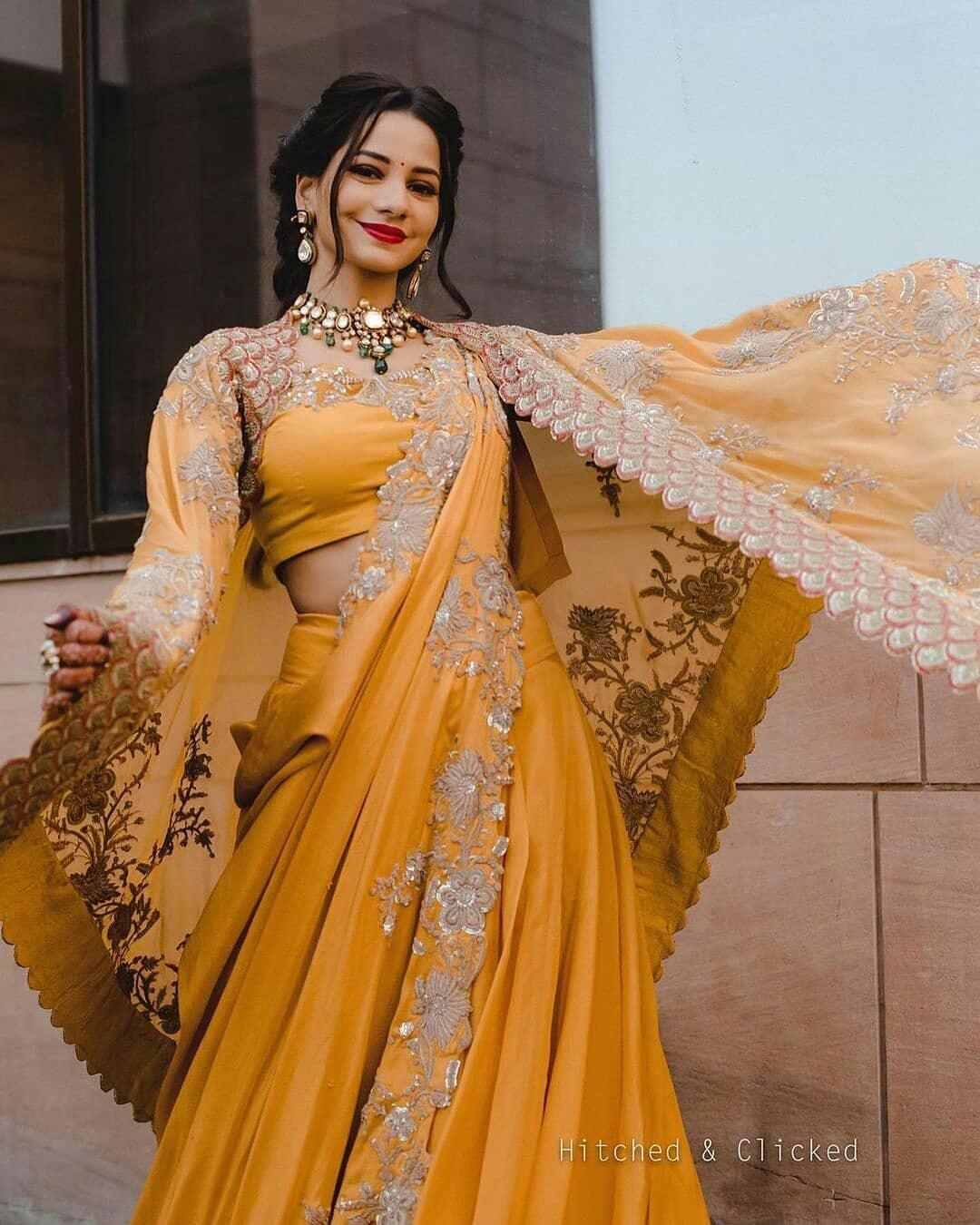 Haldi Dresses- 7+ Haldi Dress for Brides That Serve the Looks