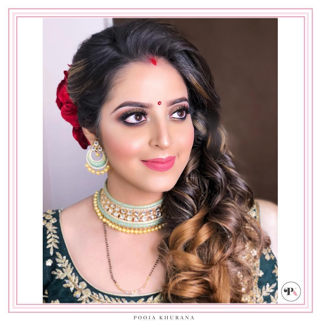 Pooja Hedge Wedding Hairstyles| Trendy Hairstyles| Easy Hairstyle