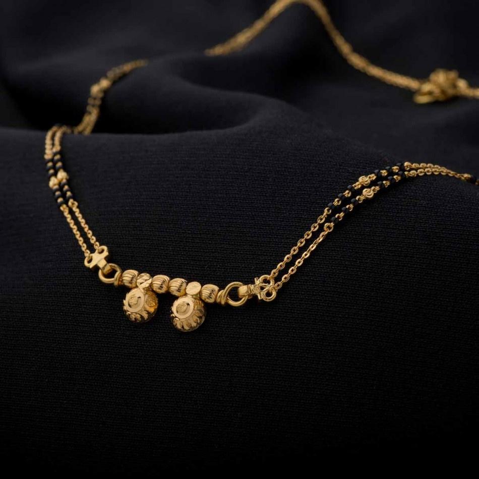 15 Latest Daily Wear Gold Mangalsutra Designs For Today's Brides