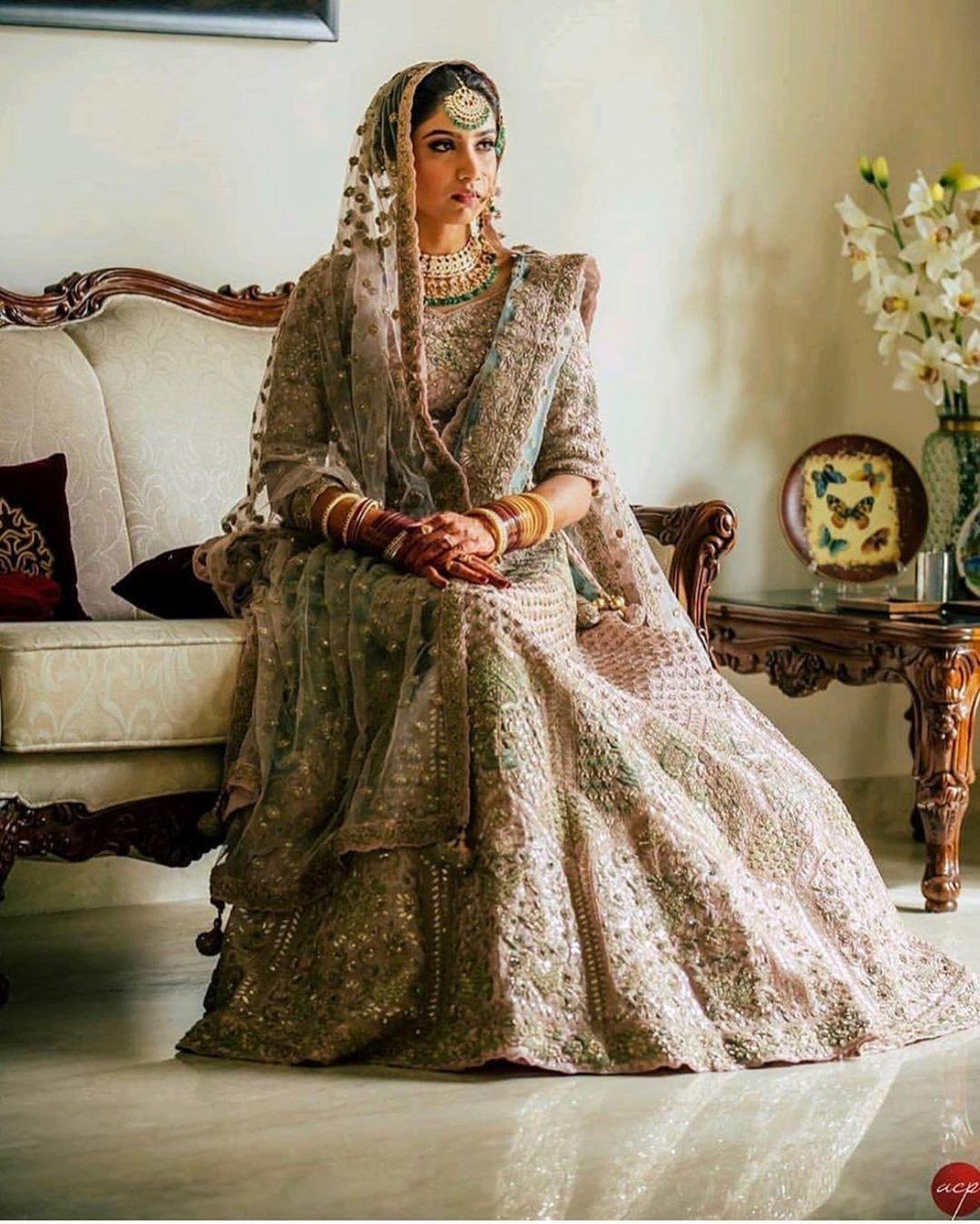 Pink Bridal Lehenga Choli Set In Net Silk INS901 – ShreeFashionWear