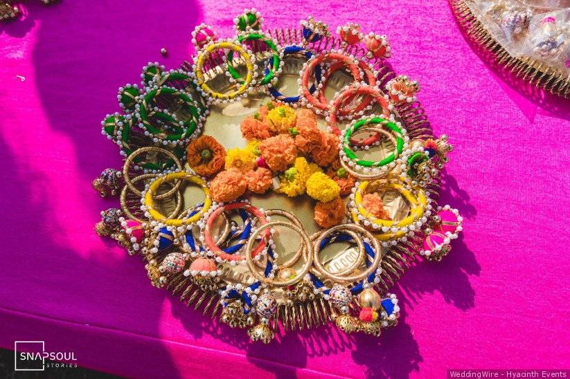 SILK Thread BANGLES in bright colors for CEREMONIAL use - Indian Festivals