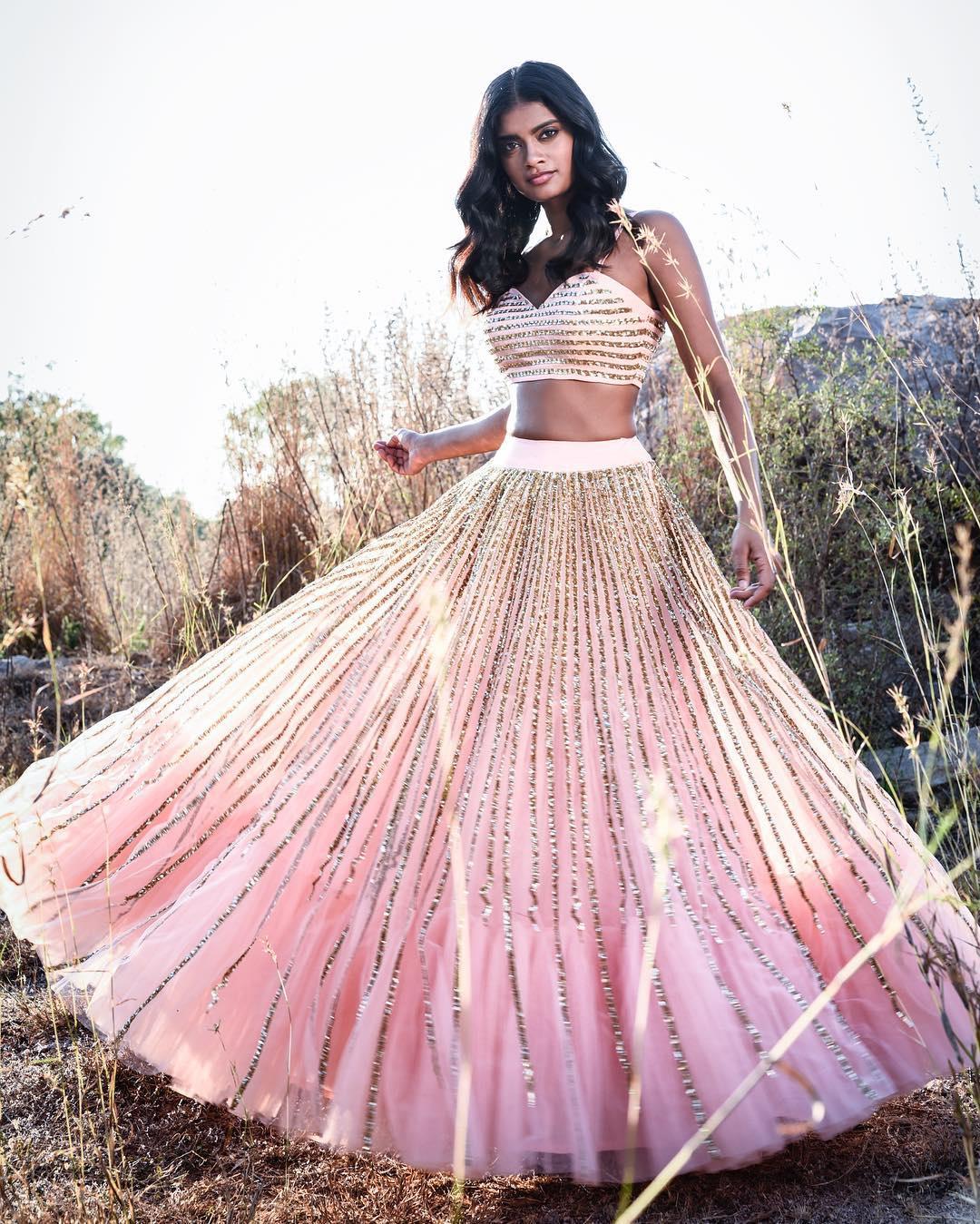 Chiffon lehengas 2025