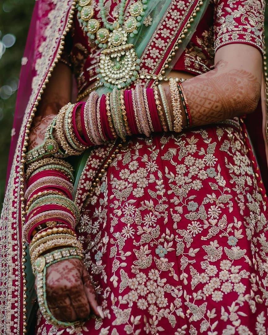 30 Latest Wedding Dulhan Chura Designs to Inspire the Bride