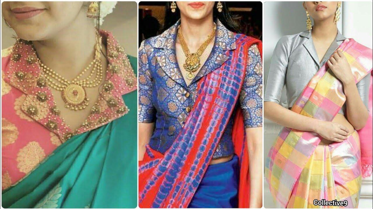 10 Trending Collar Neck Blouse Designs That Are Perfect for Weddings