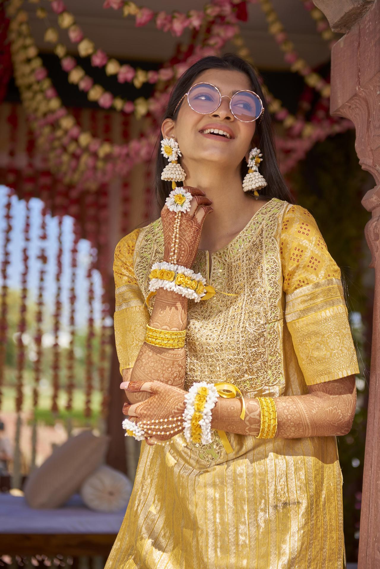 Hanna S Khan haldi ceremony