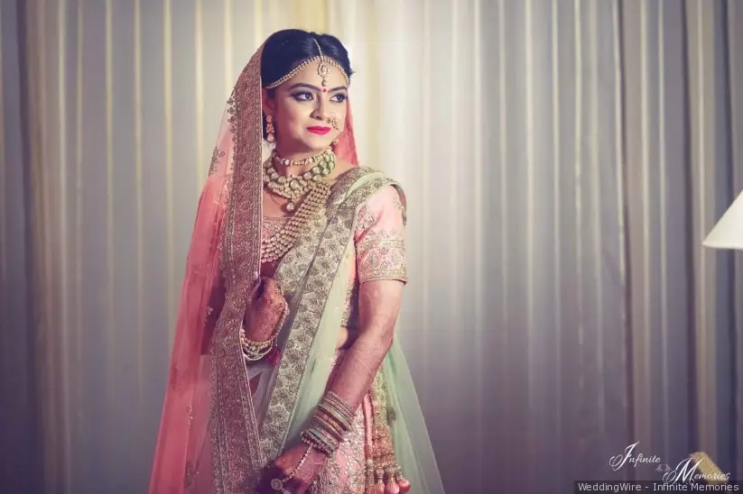 Beautiful Peach Lehenga choli For Wedding Buy Now – Joshindia