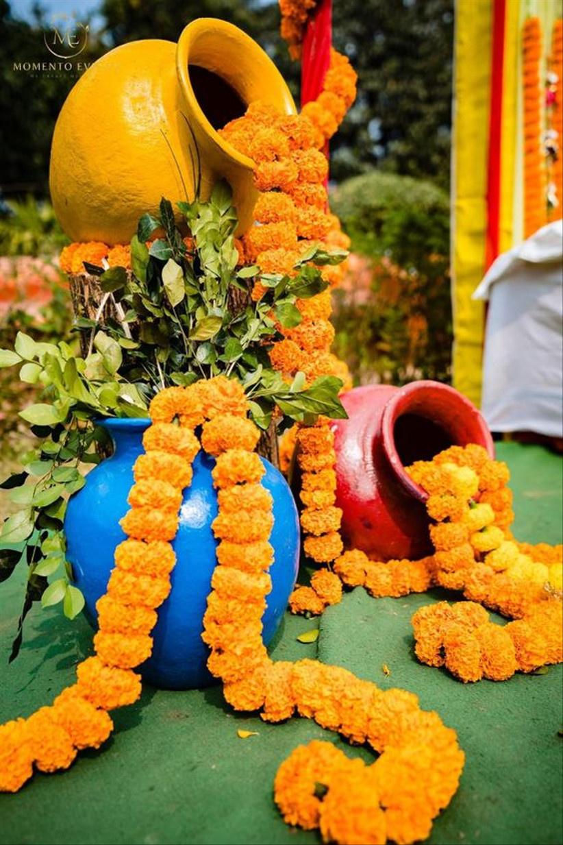 Marigold deals flower decoration