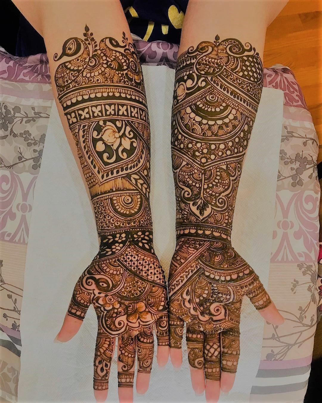 Latest Trends in Bridal Mehndi Designs | by Sadibyah | Medium