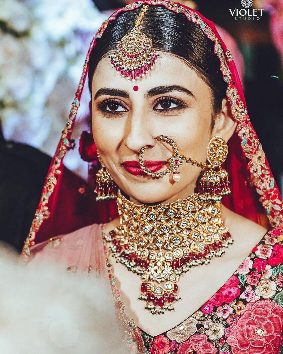 Ruby Necklace Sets To Add A Pop Of Colour To Your Bridal Jewellery