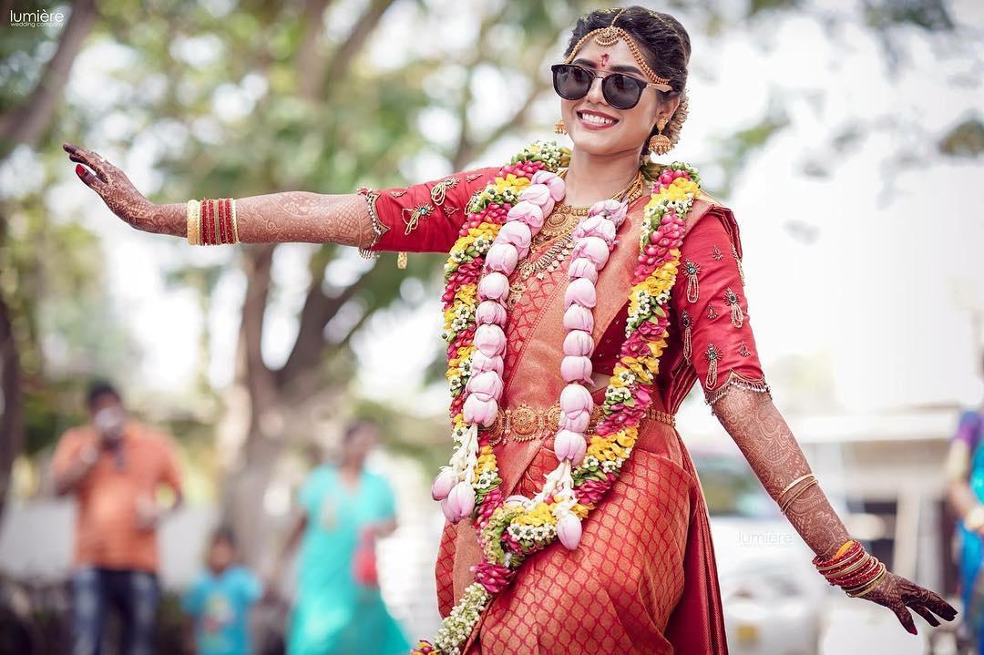 Wedding Sarees Kerala New Trends Bridal Green Saree with Heavy Blouse