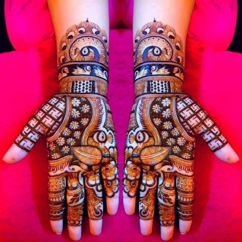 20+ Rajasthani Full Hand Bridal Mehndi Designs - Mehndi Designs