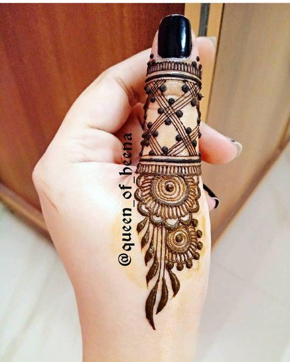 Easy #henna design when you're #boredathome 💖 #mehndi | henna | TikTok