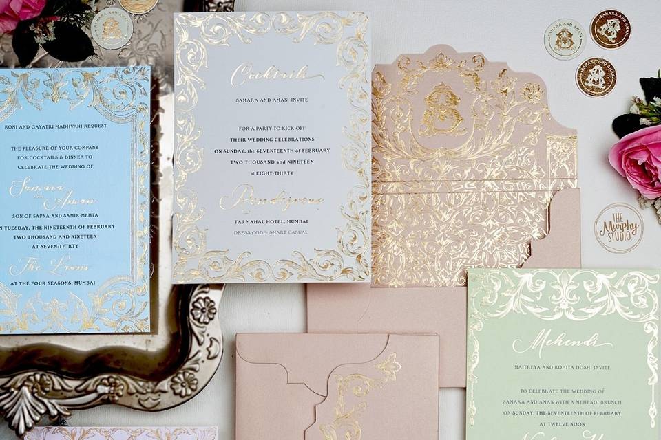 7 Unique Wedding Card Images To Sweep Off Your Guests With Uber Creativity