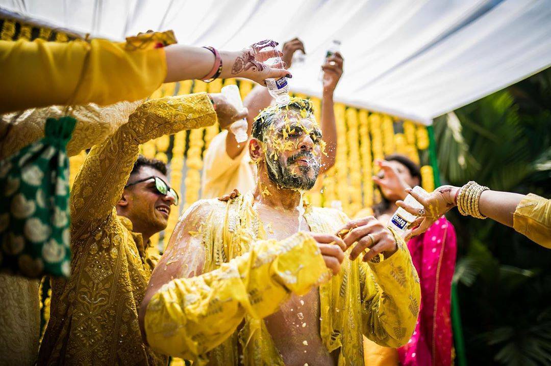 Top Haldi Poses for Bride & Groom - Akshitphotography