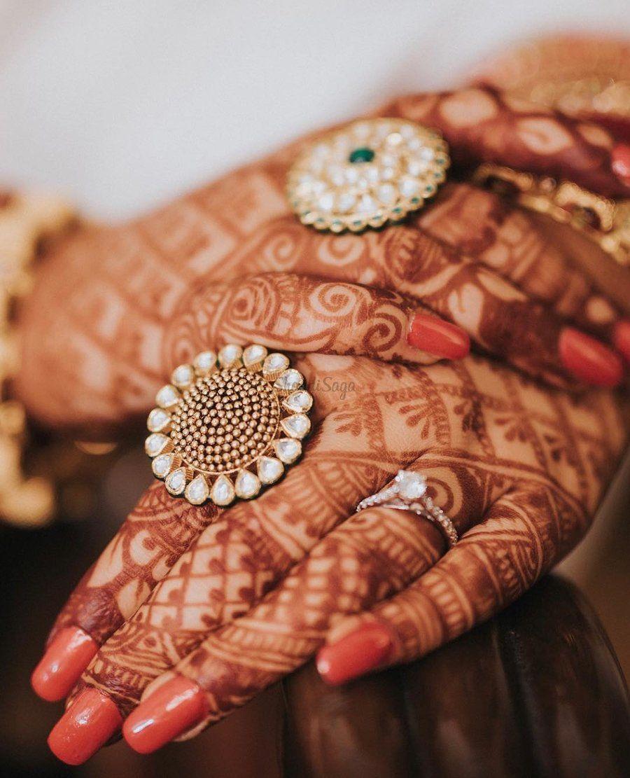 Wedding mehandi ceremony happens before the actual wedding. As per the  custom, the bride does not go outside of the house after this… | Instagram