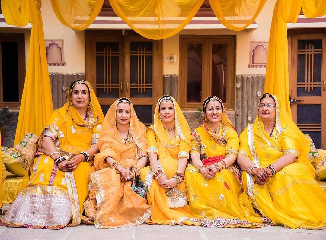 Picture of a rajasthani woman dancing with traditional dress on Craiyon