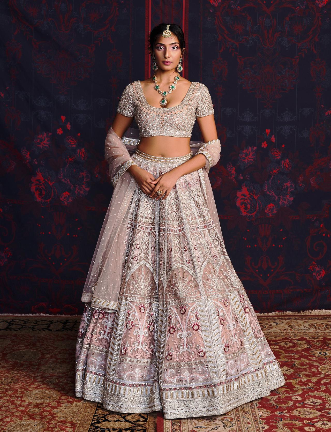 Falguni shane peacock hot sale lehenga price