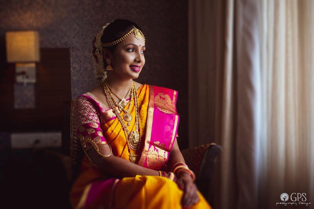 Purple & Maroon Kanjeevaram Silk Saree With Gold Zari – Iraivi - Wedding  and Party wear