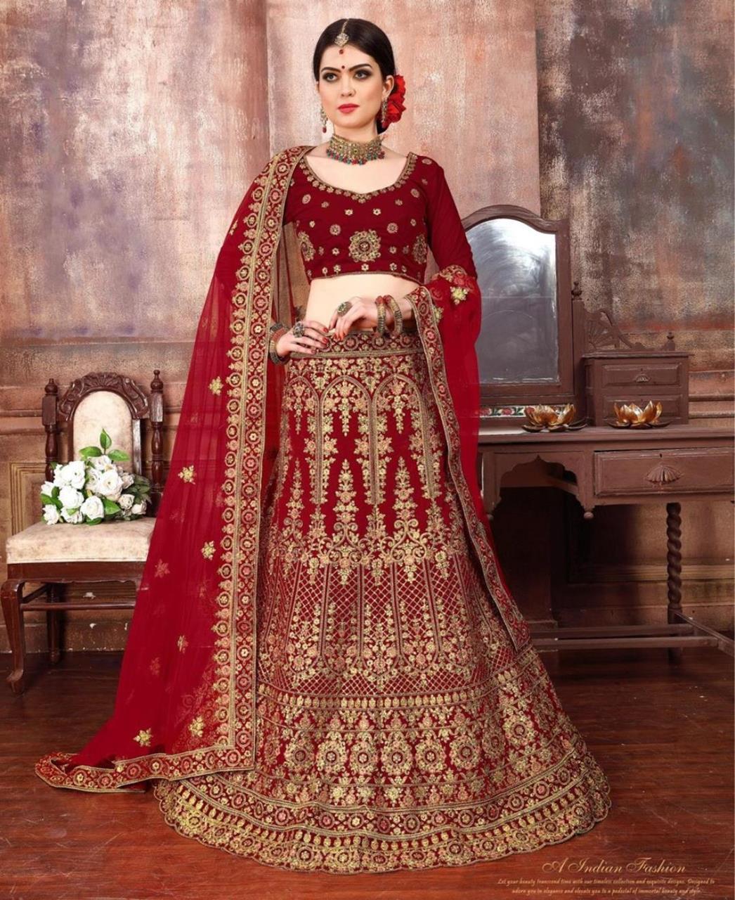 Elite Style Pakistani Mermaid Lehenga Online for Bridal Wear – Nameera by  Farooq