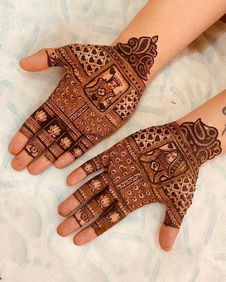 12 Best Simple Mehndi Designs for Weddings | by ramkumarmehandi | Medium