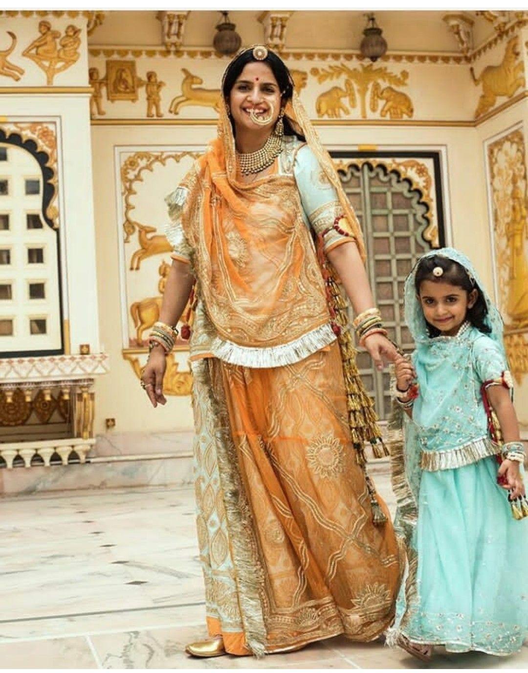 Renu KAnwer rajputi drr | Rajasthani dress, Rajputi dress, Stylish dresses  for girls