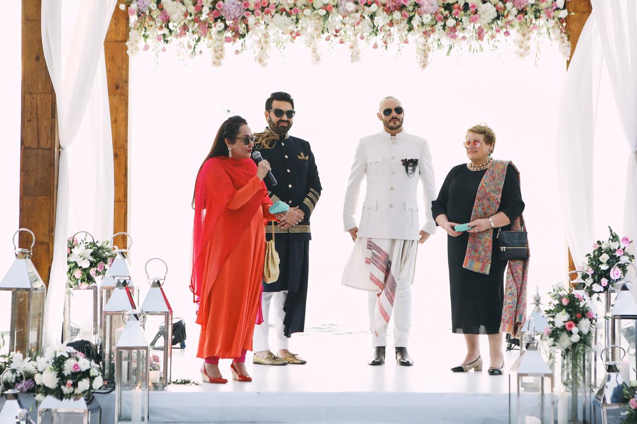 Same Sex Wedding Story of Keshav Suri and Cyril Feuillebois