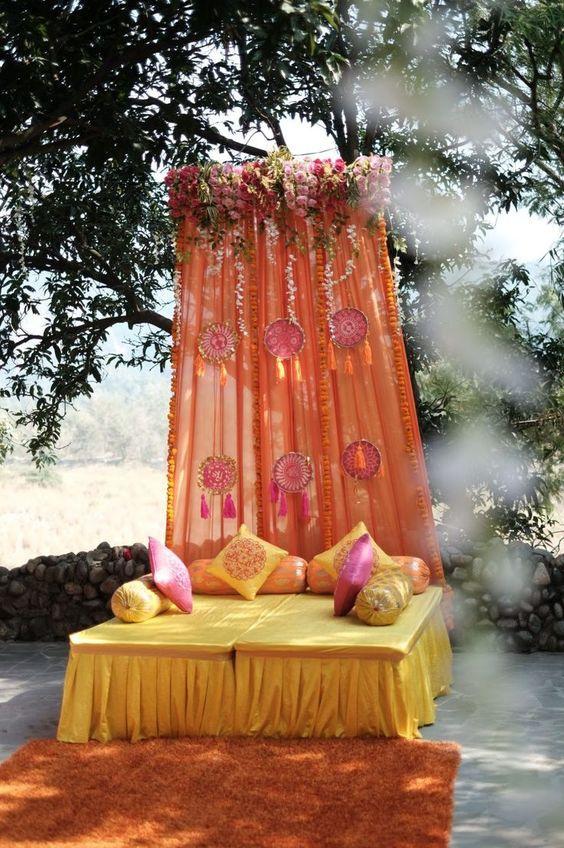 Sangeet Inspiration! For Indian Wedding Decorations in the Bay Area,  California; Contact R&R Event R… | Indian decor, Indian wedding decorations,  Desi wedding decor